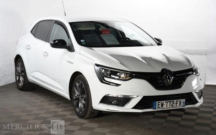 RENAULT MEGANE SERIE LIMITED ENERGY TCE130 BLANC EW-772-FX