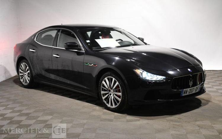MASERATI GHIBLI 3.0 350 BVA NOIR 1THR881
