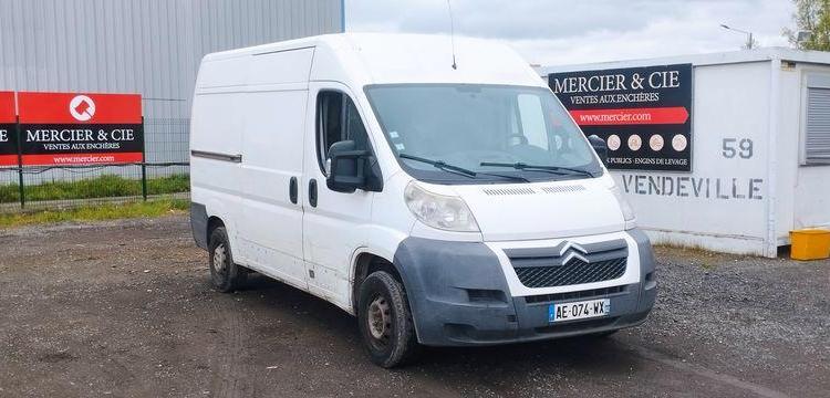 CITROEN JUMPER 3 PHASE 1/2 FOURGON 33 2.2 HDI FOURGON MOYEN 120 CV – DIESEL – 269249 KMS BLANC AE-074-WX