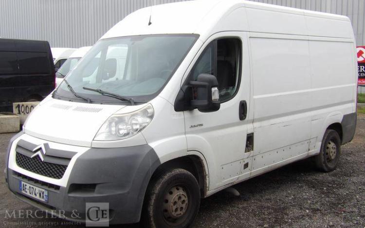 CITROEN JUMPER 3 PHASE 1/2 FOURGON 33 2.2 HDI FOURGON MOYEN 120 CV – DIESEL – 269249 KMS BLANC AE-074-WX