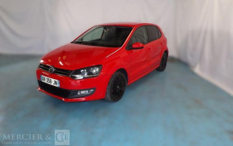 VOLKSWAGEN POLO 1.6 TDI 16V 75CV ROUGE AV-358-JN