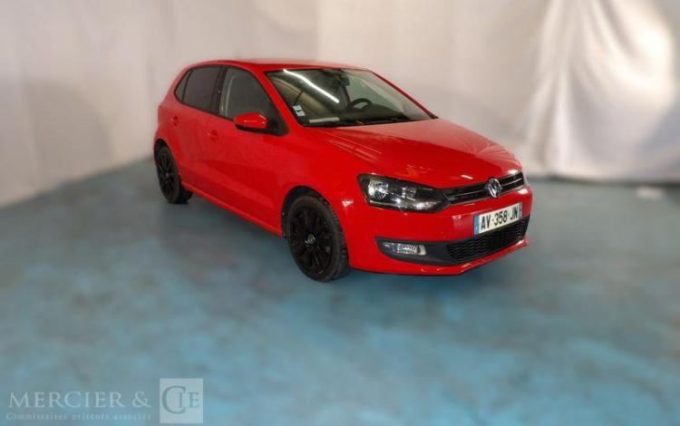 VOLKSWAGEN POLO 1.6 TDI 16V 75CV ROUGE AV-358-JN