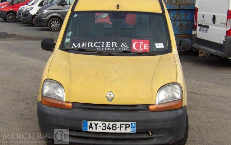 RENAULT KANGOO EXPRESS I FOURGON 1.9D – 55CV – ANNEE 2002 JAUNE AY-346-FP