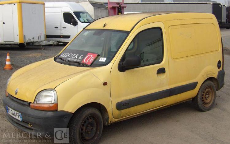 RENAULT KANGOO EXPRESS I FOURGON 1.9D – 55CV – ANNEE 2002 JAUNE AY-346-FP