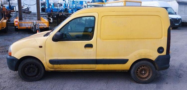RENAULT KANGOO EXPRESS I FOURGON 1.9D – 55CV – ANNEE 2002 JAUNE AY-346-FP
