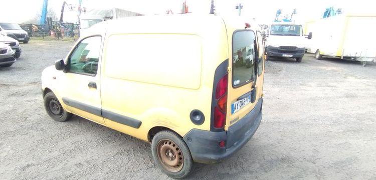 RENAULT KANGOO EXPRESS I FOURGON 1.9D – 55CV – ANNEE 2002 JAUNE AY-346-FP