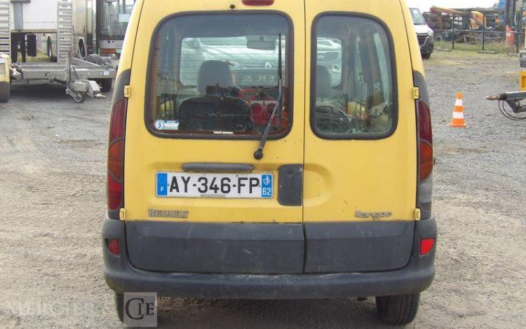 RENAULT KANGOO EXPRESS I FOURGON 1.9D – 55CV – ANNEE 2002 JAUNE AY-346-FP