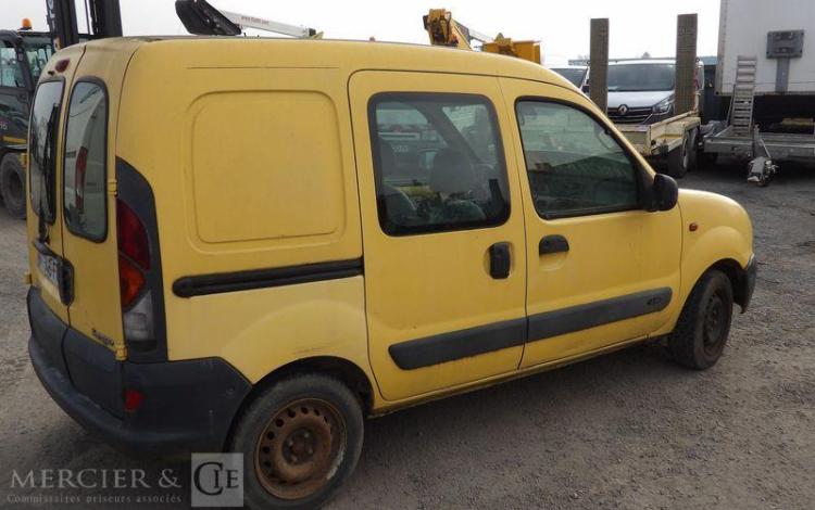 RENAULT KANGOO EXPRESS I FOURGON 1.9D – 55CV – ANNEE 2002 JAUNE AY-346-FP