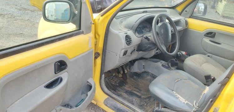 RENAULT KANGOO EXPRESS I FOURGON 1.9D – 55CV – ANNEE 2002 JAUNE AY-346-FP