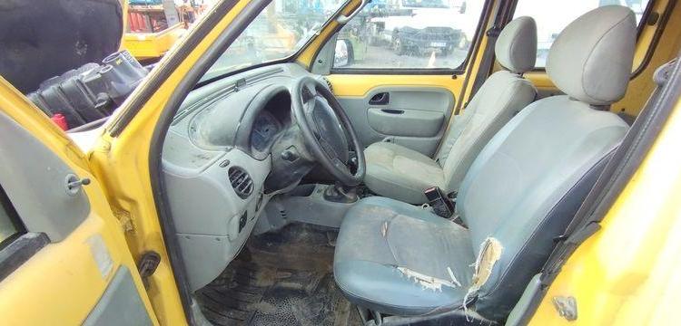 RENAULT KANGOO EXPRESS I FOURGON 1.9D – 55CV – ANNEE 2002 JAUNE AY-346-FP