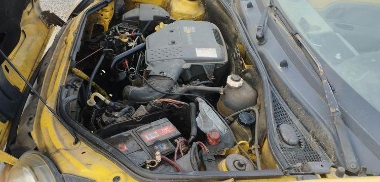 RENAULT KANGOO EXPRESS I FOURGON 1.9D – 55CV – ANNEE 2002 JAUNE AY-346-FP