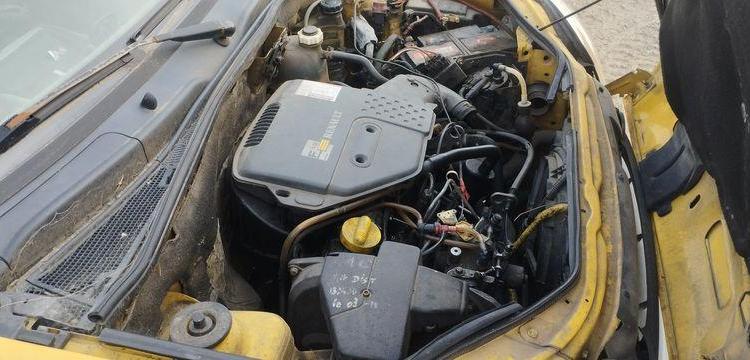 RENAULT KANGOO EXPRESS I FOURGON 1.9D – 55CV – ANNEE 2002 JAUNE AY-346-FP