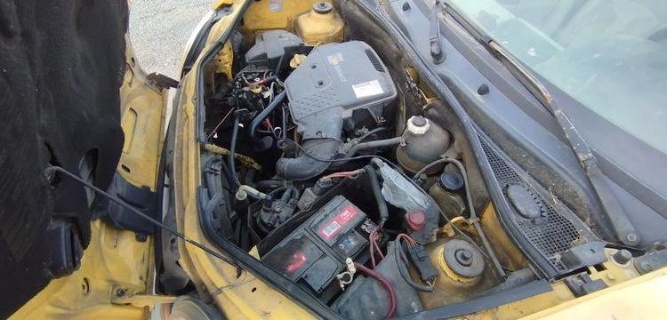 RENAULT KANGOO EXPRESS I FOURGON 1.9D – 55CV – ANNEE 2002 JAUNE AY-346-FP