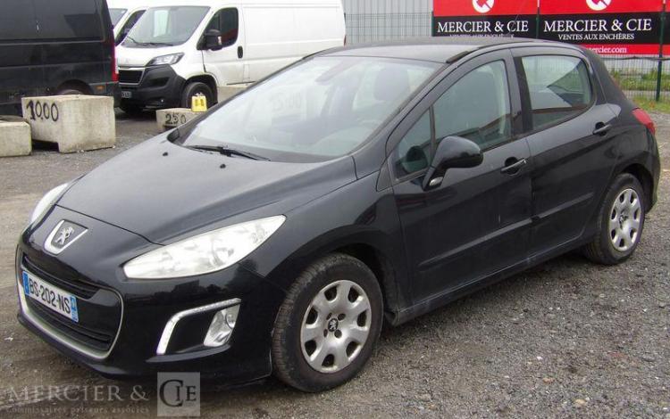 PEUGEOT 308 5 PORTES 1,6 HDI 8V FAP BLUE LION 92 CV – DIESEL – 237260 KMS – ANNEE 2011 NOIR BS-202-NS