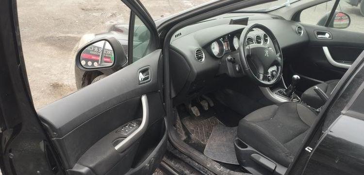 PEUGEOT 308 5 PORTES 1,6 HDI 8V FAP BLUE LION 92 CV – DIESEL – 237260 KMS – ANNEE 2011 NOIR BS-202-NS