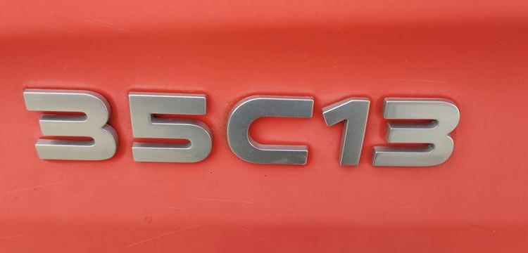 IVECO 35C13 BENNE SIMPLE CABINE COFFRE ROUGE CS-771-ZN