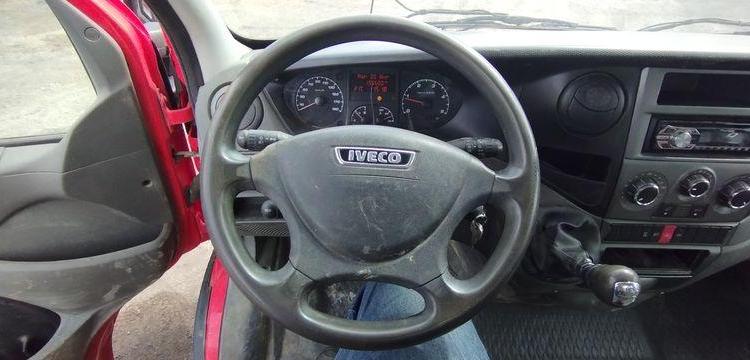IVECO 35C13 BENNE SIMPLE CABINE COFFRE ROUGE CS-771-ZN