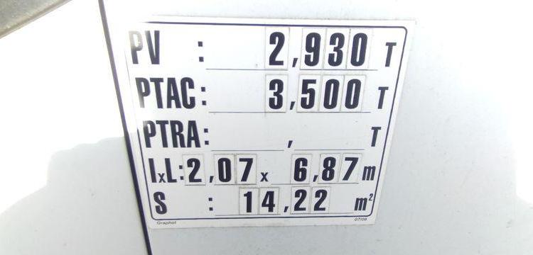 RENAULT MASTER 3 L2H2 F3500 2,3DCI 16 FAP 125 CV AVEC NACELLE TIME ET32LE – 695 HEURES BLANC CV-472-XS