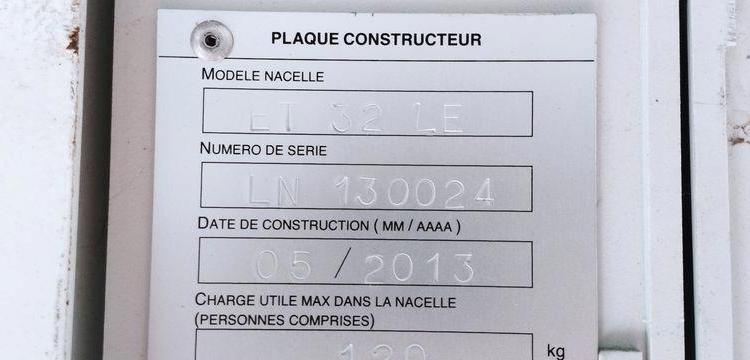 RENAULT MASTER 3 L2H2 F3500 2,3DCI 16 FAP 125 CV AVEC NACELLE TIME ET32LE – 695 HEURES BLANC CV-472-XS