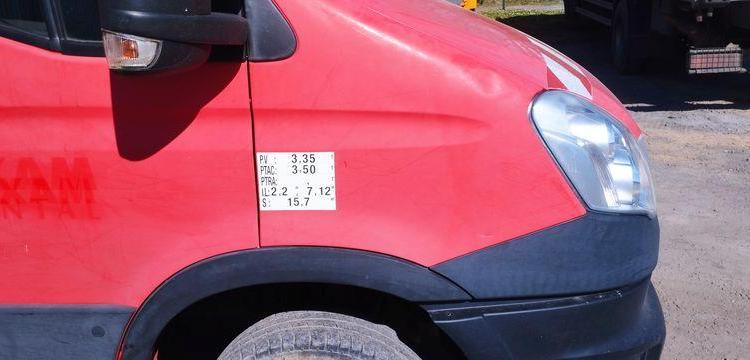 IVECO 35S11 AVEC NACELLE MULTITEL MT202 DS 20M – DIESEL – 4640 HEURES – 90129 KMS ROUGE CW-116-FK