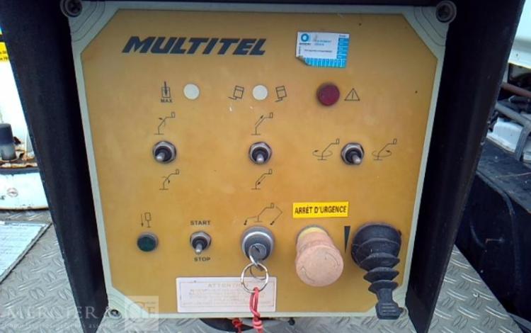 MULTITEL CABSTAR NT 400 35.12 NACELLE SUR VL MULTITEL 160 ALU/DS 16M 4221H BLANC DM-494-RK
