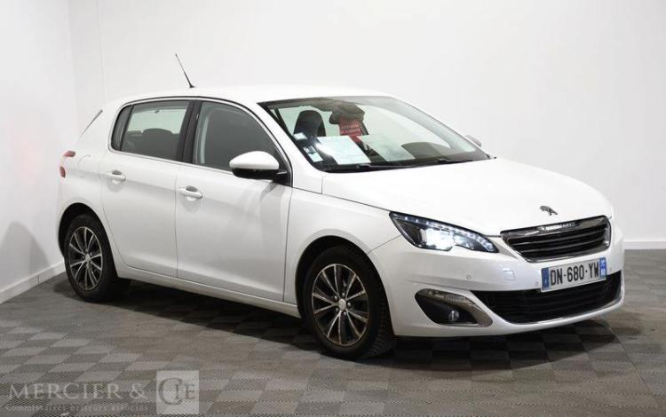 PEUGEOT 308 1,2 PURETECH 130 CH ALLURE S&S BLANC DN-680-YW