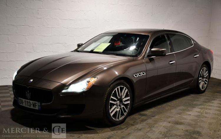 MASERATI QUATTROPORTE 3,0 TURBO D 275CH GRANLUSSO BVA MARRON DV-113-WF