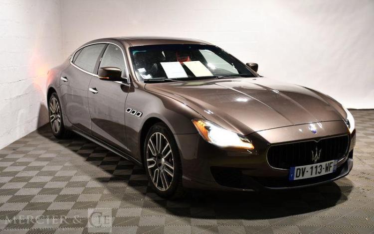 MASERATI QUATTROPORTE 3,0 TURBO D 275CH GRANLUSSO BVA MARRON DV-113-WF