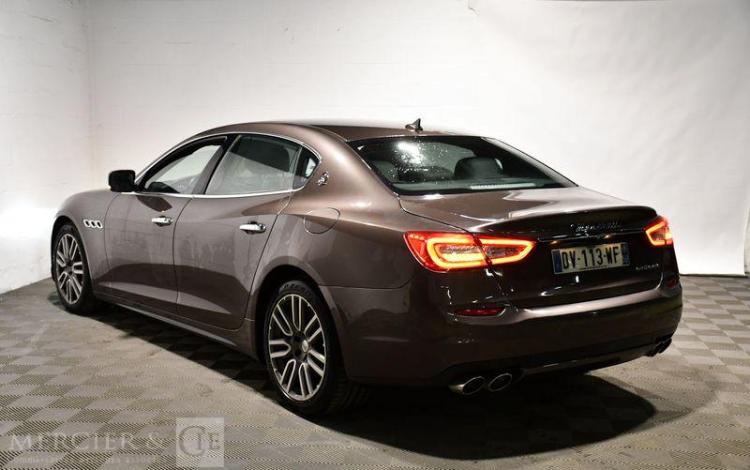 MASERATI QUATTROPORTE 3,0 TURBO D 275CH GRANLUSSO BVA MARRON DV-113-WF