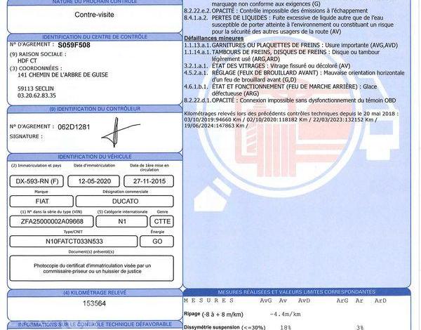 FIAT DUCATO  FG 3,0 MH2 2,3MJT 150CH BVA ROUGE DX-593-RN