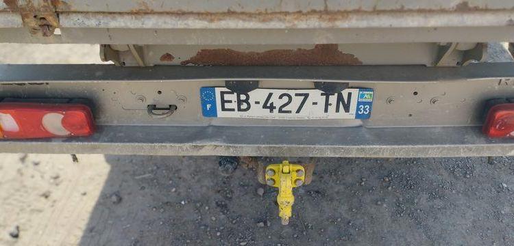 RENAULT MASTER 3 PHASE 2 PROPULSION 2,3 DCI 16V ENERGY 135 CV BENNE AVEC COFFRE ACIER ROUGE EB-427-TN