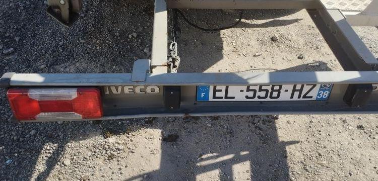 IVECO 35S12 AVEC NACELLE COMET ESK18/2/7,5HQ – DIESEL – 1182 HEURES – 14260 KMS ROUGE EL-558-HZ