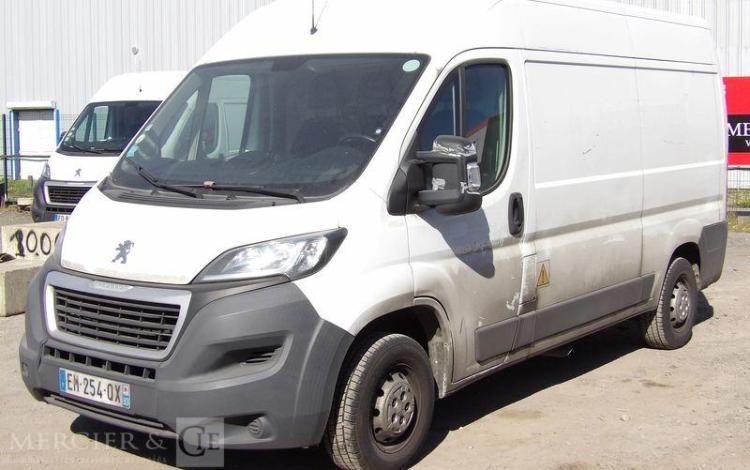 PEUGEOT BOXER 3 PHASE 3 FOURGON L2H2 2,0 BLUE HDI 16V FOURGON MOYEN SURELEVE 110 CV BLANC EM-254-QX