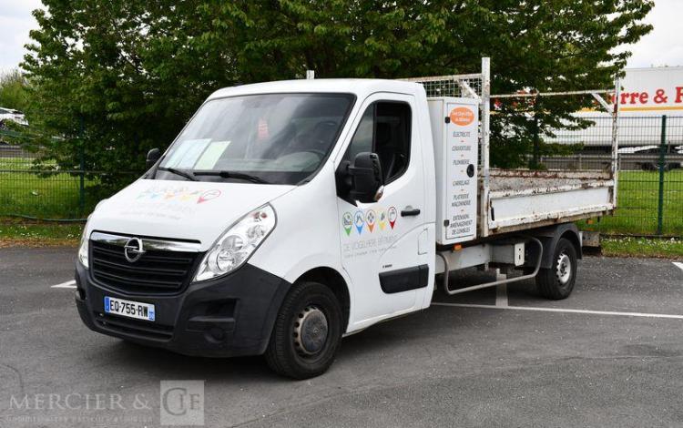 OPEL MOVANO BENNE ET COFFRE 2,3 DCI 130CH BLANC EQ-755-RW