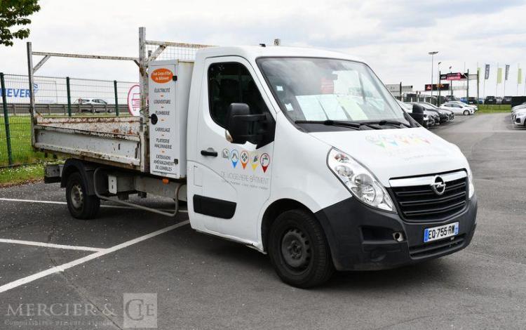 OPEL MOVANO BENNE ET COFFRE 2,3 DCI 130CH BLANC EQ-755-RW