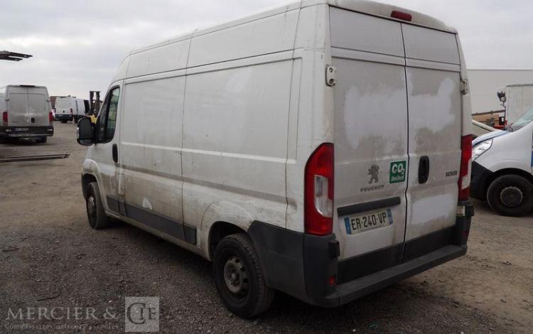 PEUGEOT BOXER 3 PHASE 3 FOURGON L2H2 2,0 BLUE HDI  16V FOURGON MOYEN SURELEVE 130 CV BLANC ER-240-VP