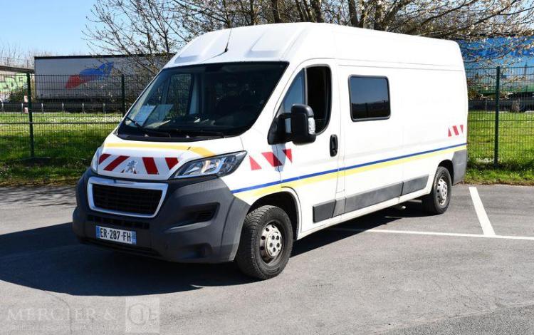 PEUGEOT BOXER FOURGON 335 2.0 BLUEHDI 130 L3H2 PREMIUM 
 BLANC ER-287-FH