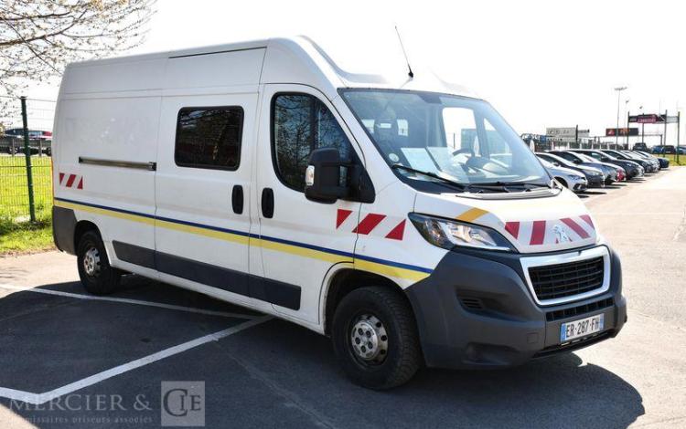 PEUGEOT BOXER FOURGON 335 2.0 BLUEHDI 130 L3H2 PREMIUM 
 BLANC ER-287-FH