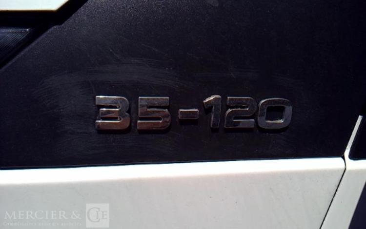 IVECO 35-120 TRI BENNE SIMPLE CABINE COFFRE BLANC ES-355-BH