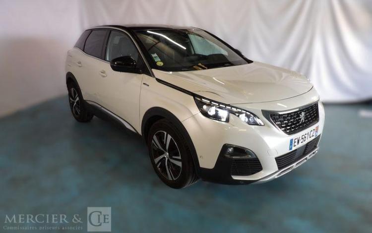 PEUGEOT 3008 2,0 BLUEHDI 150CH GT LINE S&S BLANC EW-561-CZ
