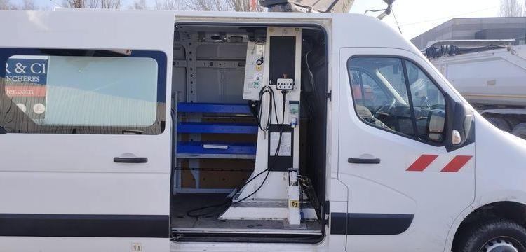 RENAULT MASTER L2H2 2,3DCI 130CH NACELLE KLUBB/K26 11,80 M – DIESEL – 201 H – 63361 KMS BLANC EZ-421-WJ