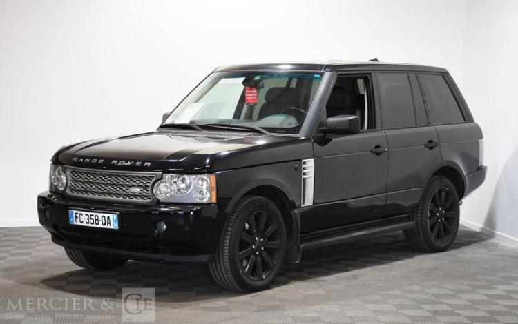 LAND ROVER RANGE ROVER SUPERCHARGED NOIR FC-358-QA