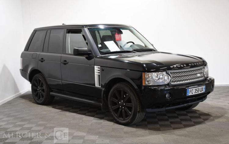 LAND ROVER RANGE ROVER SUPERCHARGED NOIR FC-358-QA