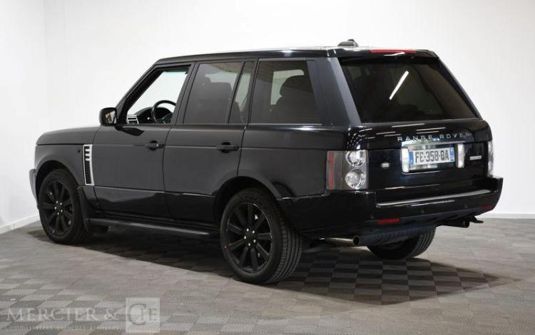 LAND ROVER RANGE ROVER SUPERCHARGED NOIR FC-358-QA