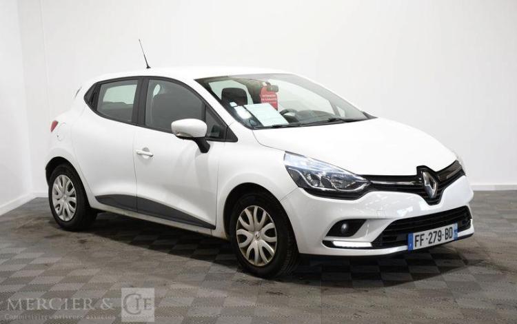 RENAULT CLIO IV 1.5 DCI 90 ENERGY SCTE AIR MEDIANAV
 BLANC FF-279-BD