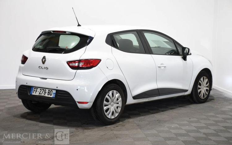 RENAULT CLIO IV 1.5 DCI 90 ENERGY SCTE AIR MEDIANAV
 BLANC FF-279-BD