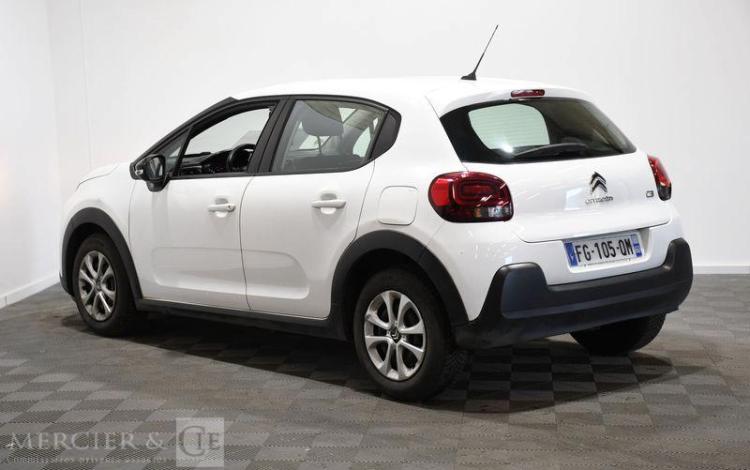 CITROEN C3 STE BLUEHDI 100CH S&S FEEL BVM BLANC FG-105-QM