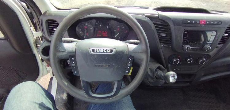 IVECO DAILY 6 FOURGON 35C14 L2H2 2,3D 136 CV AR FAP – DIESEL – 73382 KMS – ANNEE 2019 BLANC FG-228-ZF