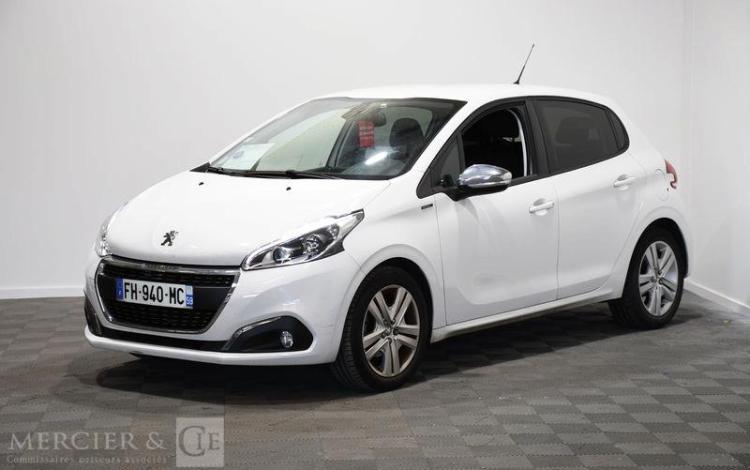 PEUGEOT 208 1,2 PURETECH 82CH E6 BLANC FH-940-MC