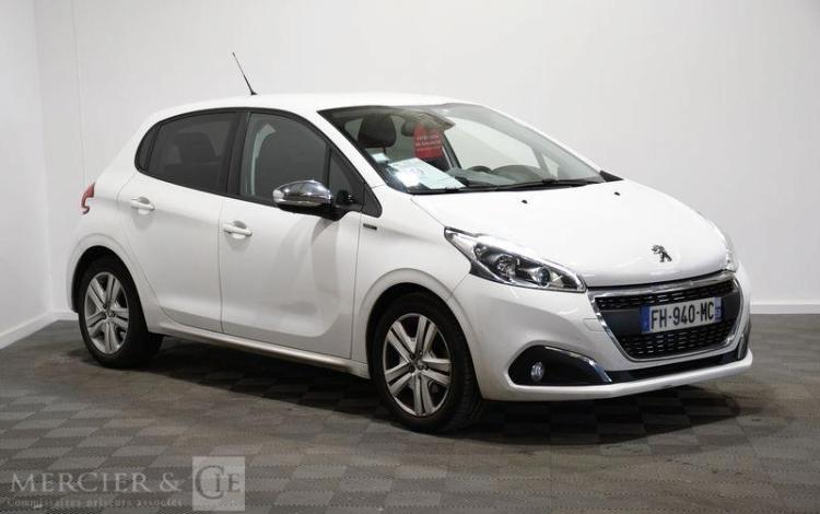 PEUGEOT 208 1,2 PURETECH 82CH E6 BLANC FH-940-MC